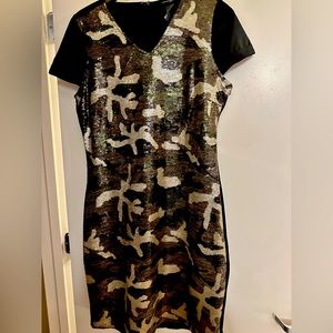 Cute cap sleeve sheath dress